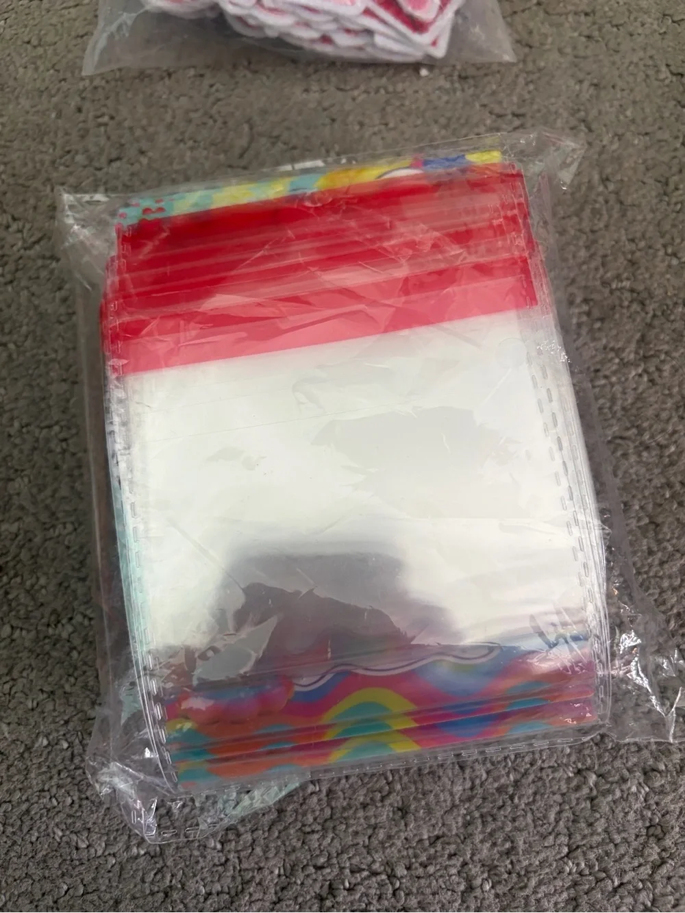 Valentine's Day Party Favor Pack - Pink Heart Picks & Straws